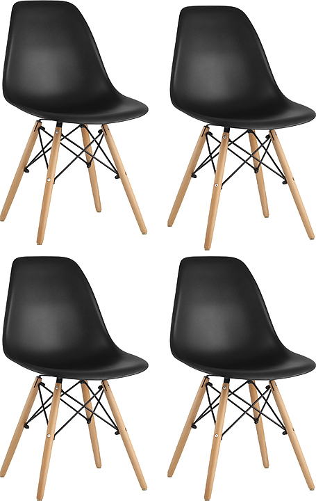 Стул Stool Group DSW черный x4