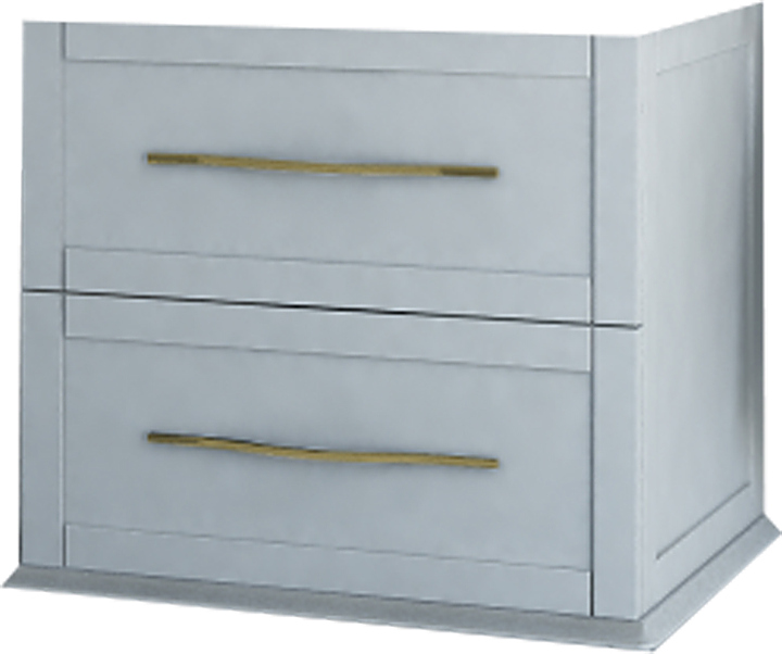 Тумба под раковину CEZARES TIFFANY 75 54948 74x46x55 см, Bianco opaco