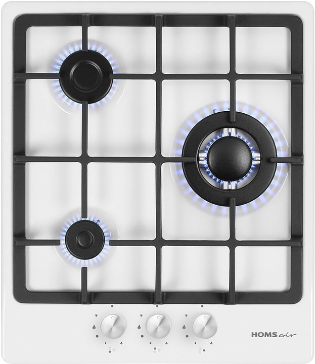 Варочная панель газовая HOMSair HGE433TGCWH