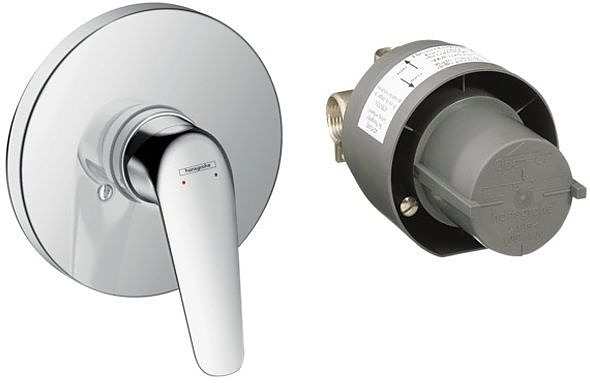 Смеситель для душа встраиваемый Hansgrohe Novus 71068000 комплект