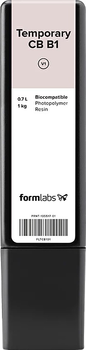 Картридж Formlabs Temporary CB B1 (Dental only) Resin