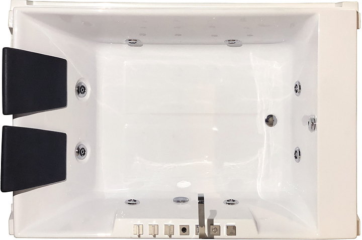 Ванна гидромассажная двойная Royal Bath TRIUMPH COMFORT RB665100CO 180х120х65 см, акрил