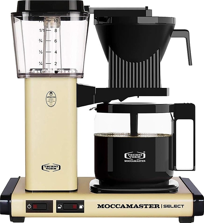 Кофеварка Moccamaster KBG741 Select пастельно-желтая