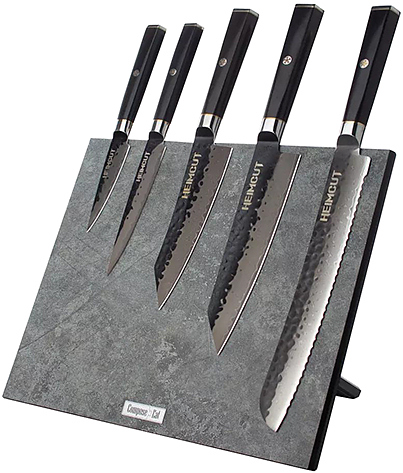 Набор ножей HEIMCUT Black Damascus HC/HEXA-0416-SET-2