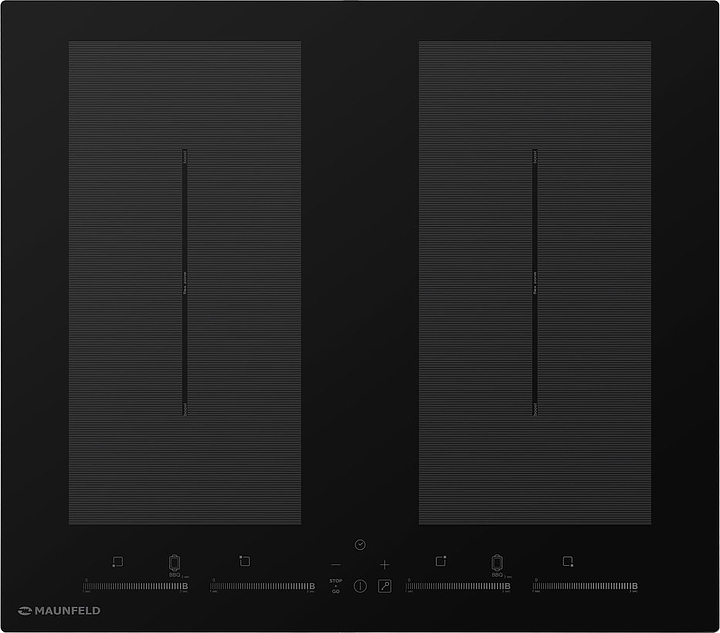 Варочная панель индукционная Maunfeld EVI.594.FL2(S)-BK черная