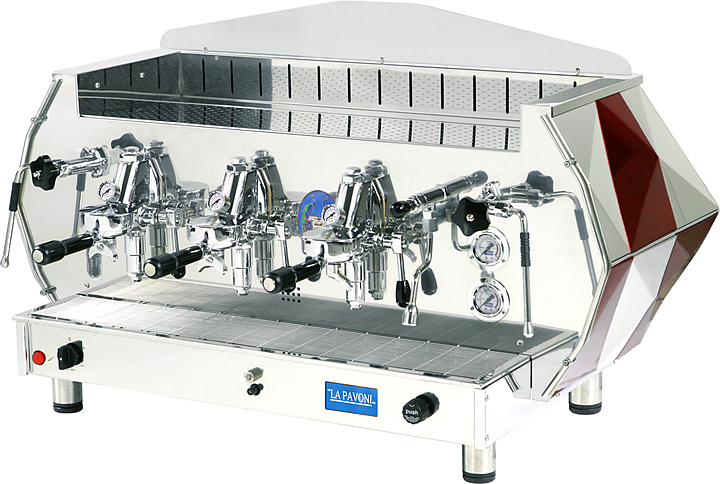 Кофемашина La Pavoni DIA3SV1619EU красная