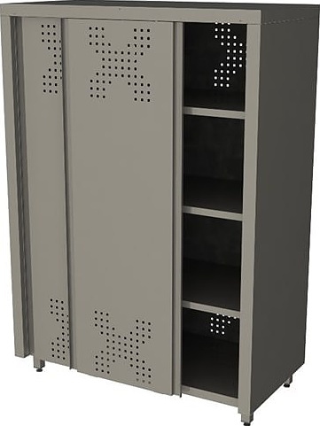 Шкаф кухонный для хлеба Restoinox ШККХ-9/5 (с уценкой)