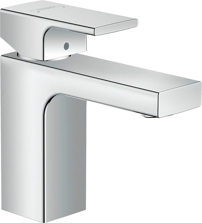 Смеситель для раковины Hansgrohe Vernis Shape 71568000 со сливным гарнитуром