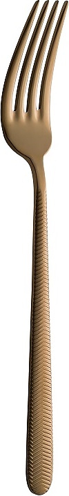 Вилка десертная Bonna Illusion Mat Bronze 1425ILUO1MBR l=18,5 см (нерж. сталь) матовая бронза