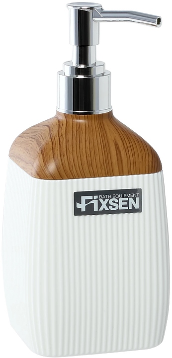 Дозатор для жидкого мыла Fixsen White Wood FX-402-1 белый