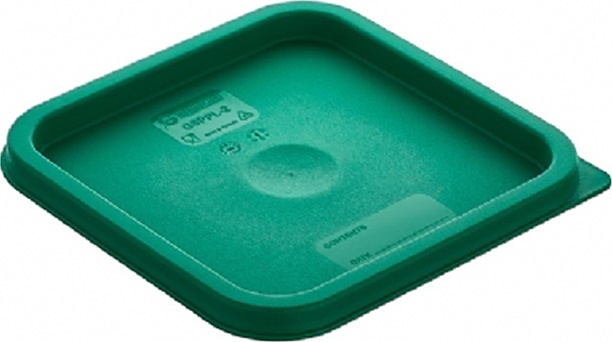 Крышка для контейнера Gastroplast GSPPL-2 19х19 см (полипропилен) зеленая