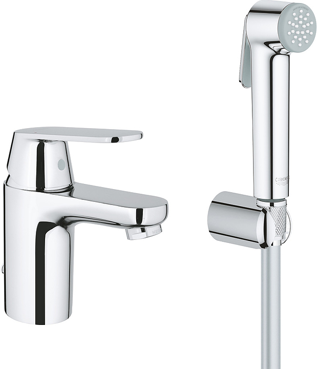 Смеситель для раковины Grohe Eurosmart Cosmopolitan 23125000 с гигиеническим душем