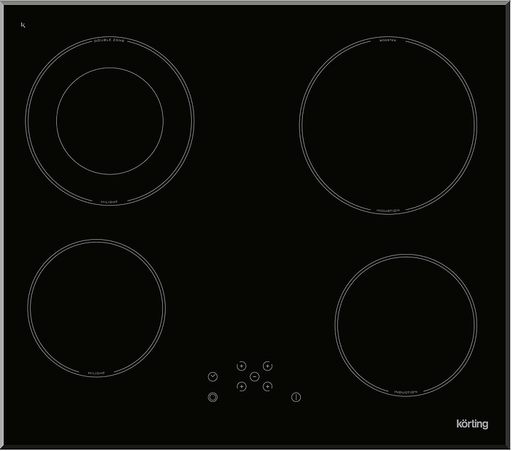 Варочная панель комбинированная Korting HI 62022 B