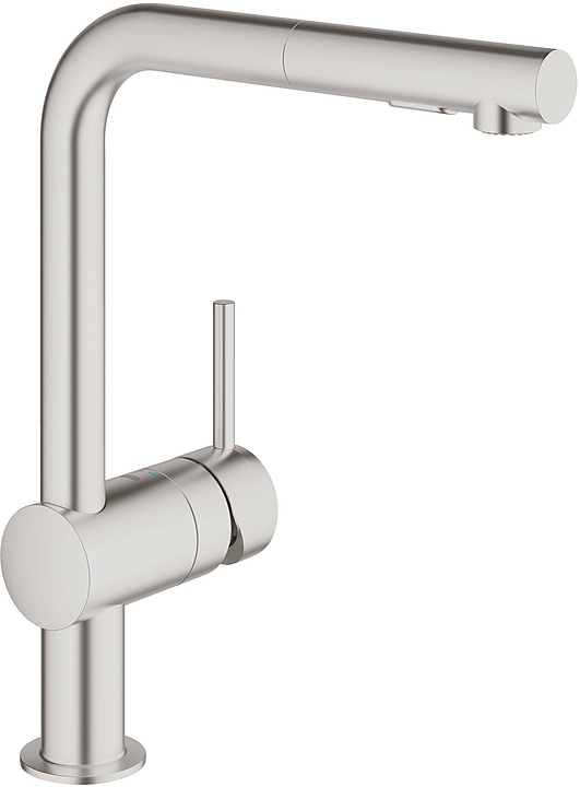 Смеситель для кухни с вытяжным изливом Grohe Minta 30274DC0