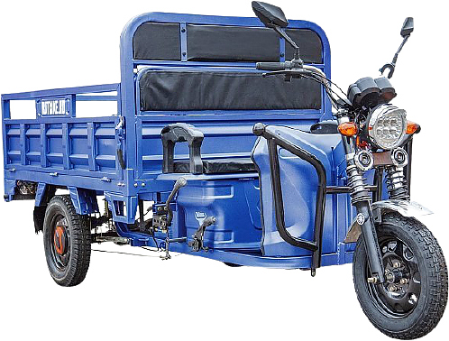 Электроцикл грузовой Rutrike D4 NEXT 1800 60V1200W синий