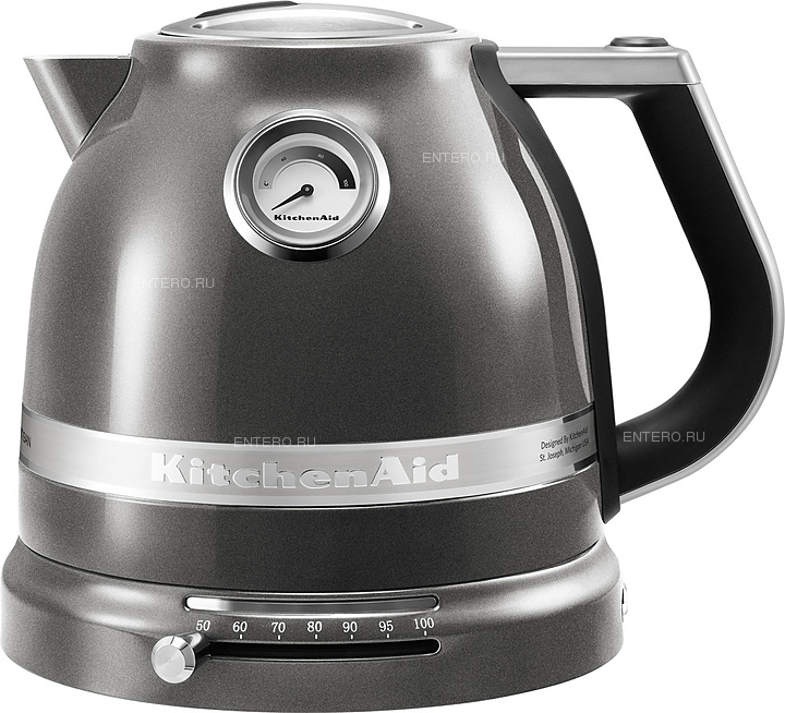 Чайник KitchenAid Artisan 5KEK1522EMS серебряный медальон