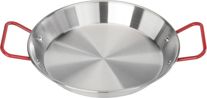 Сковорода для подачи P.L. Proff Cuisine SPPD-095 (HONRI) Паэлья 1200 мл d=25 см h=3,2 см (нерж. сталь)