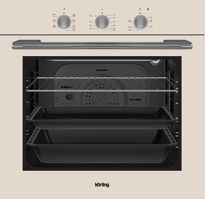 Электрический духовой шкаф Korting OKB 370 CMB бежевый
