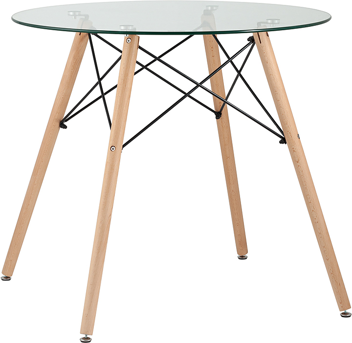 Стол Stool Group DSW D80 стеклянный