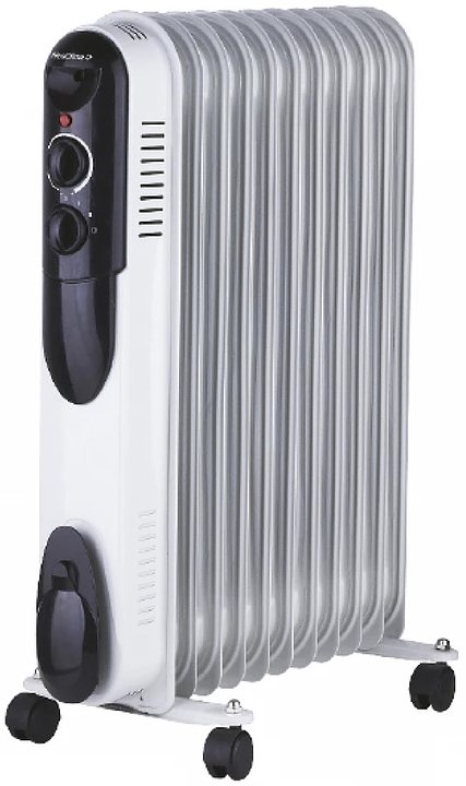 Радиатор масляный Neoclima NC9307 1,5 кВт белый
