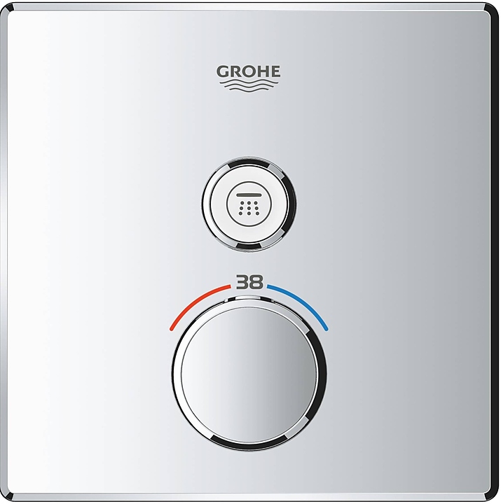 Смеситель для душа встраиваемый термостат Grohe Grohtherm SmartControl 29123000