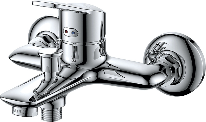 Смеситель для ванны с душем D&K Bayern Arbeo DA1243201 хром