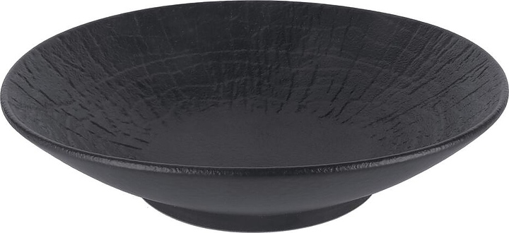 Салатник P.L. Proff Cuisine Black Raw Wood 54122-S 400 мл d=18 см h=5 cм (фарфор)