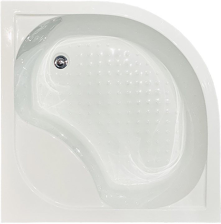 Поддон душевой в сборе Royal Bath RB100BK 100х100х45 см, акрил, глубокий