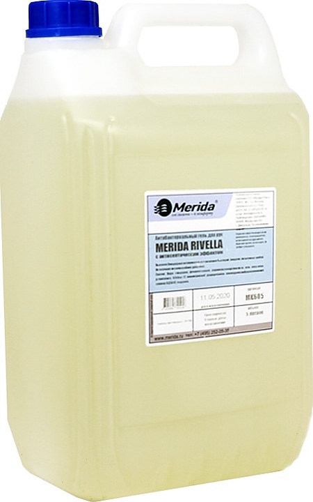 Гель-антисептик для рук Merida RIVELLA MK605, 5 л