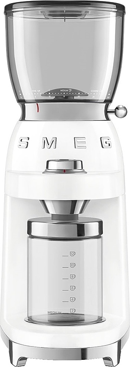 Кофемолка SMEG CGF11WHEU белая