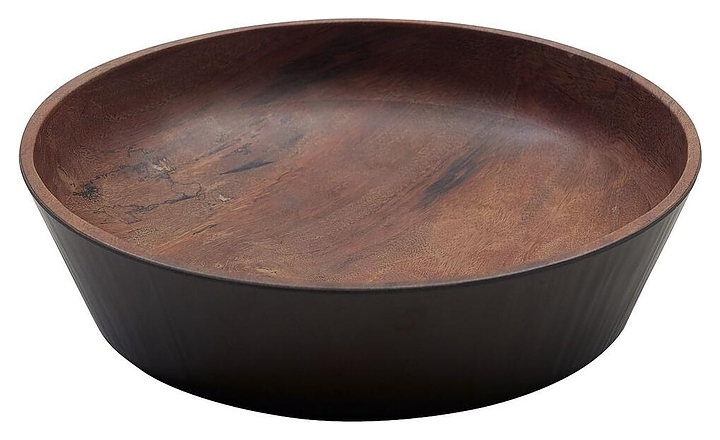 Салатник P.L. Proff Cuisine JW14414-TAI Walnut 4000 мл 36,5х9 см (меламин) круглый