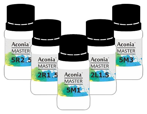 Краски для циркония Chengdu Besmile Biotechnology Aconia, SHT, цвет 3D Master 3R1,5