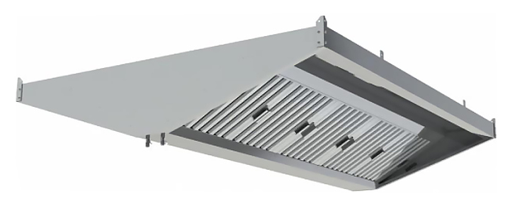 Зонт вытяжной Restoinox ЗВЦУ-24/16