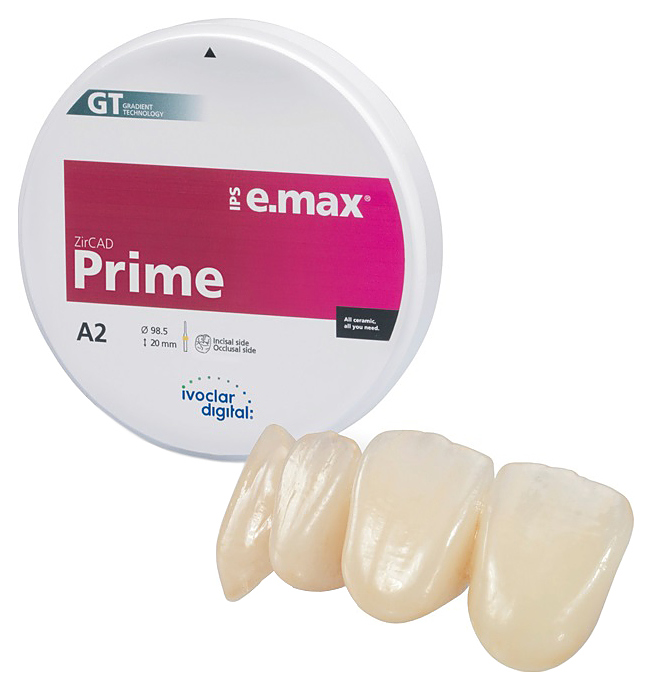 Диск циркония Ivoclar Vivadent IPS e.max ZirCAD Prime B3 98.5-16, 1 шт