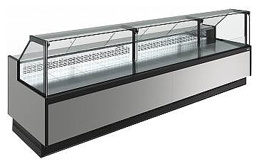 Витрина холодильная Carboma Bavaria 4 GC110 VM 3,75-1 версия 2.0 9006-9005