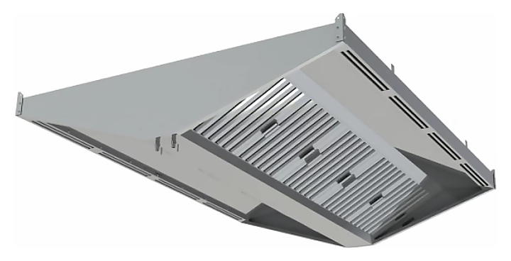 Зонт приточно-вытяжной Restoinox ЗПВЦУ-20/20