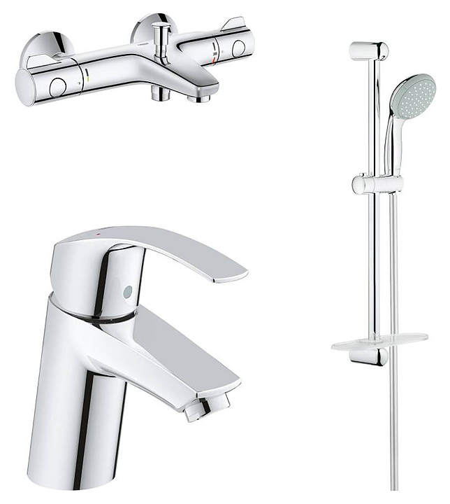 Комплект душевой Grohe Eurosmart 124422