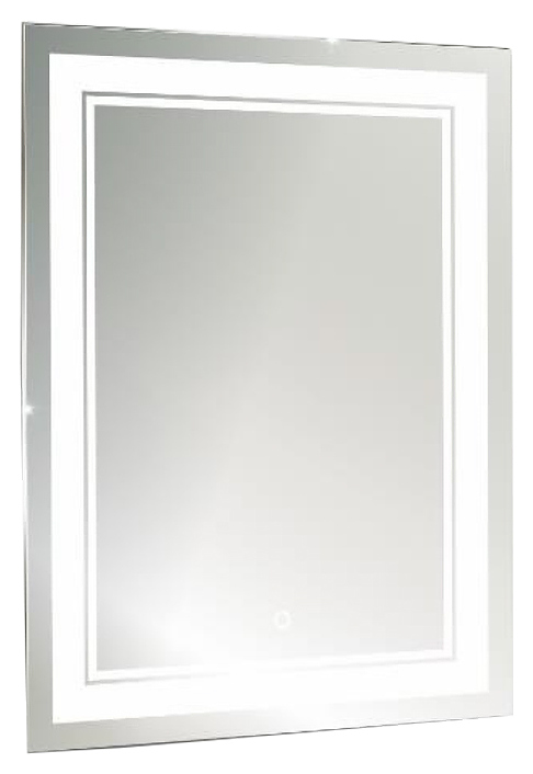 Зеркало Aquanika Quadro AQQ6080RU02 60х80 см, с подсветкой и сенсорным выкл.