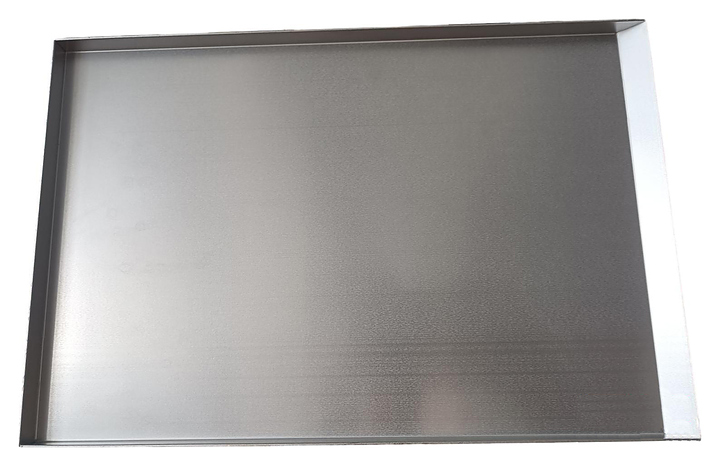 Лист для выпечки Gastromix 600x400x23 мм (гладкий алюминий, 3 борта 90 и 1 борт 45)