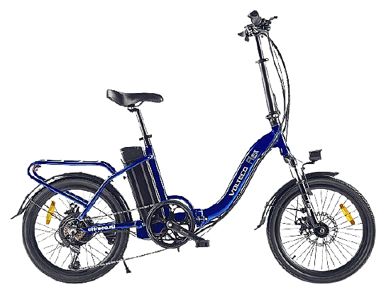 Велогибрид VOLTECO FLEX синий