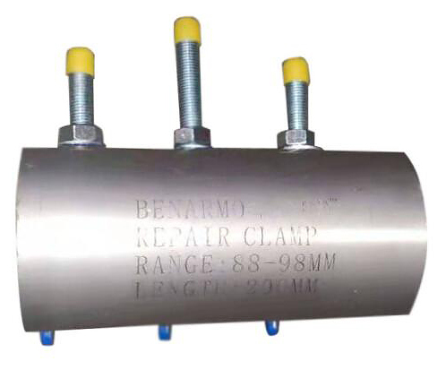 Хомут ремонтный с замком Benarmo Ду 250 Дн 270-280 L=200 мм