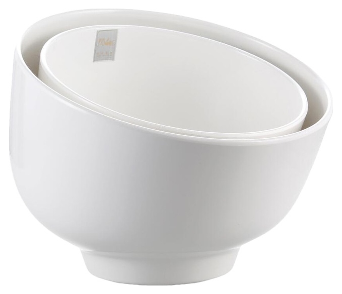 Салатник P.L. Proff Cuisine J134530-GC White 2000 мл 22,1х16,8 см (меламин) круглый