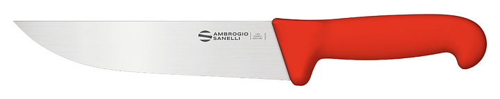 Нож для мяса Sanelli Ambrogio SM09018R 180 мм, красный