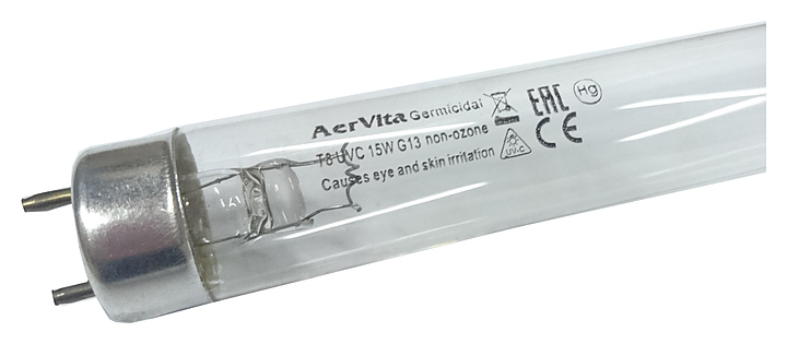 Лампа бактерицидная AerVita UVC 15W