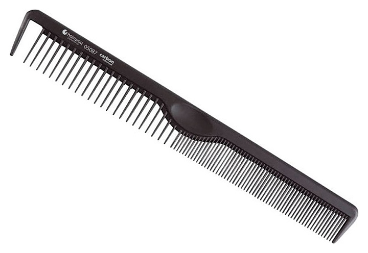 Расческа Hairway Carbon Advanced 05087 комбинированная, 210 мм