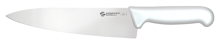 Нож кухонный Sanelli Ambrogio SC49024W 240 мм, белый