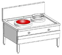 Индукционная WOK станция Heidebrenner ETK-I-W 732137