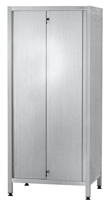 Шкаф кухонный Mecon Profi Inox ШЗКп 1200х600х1800 мм двери-купе, 2 полки