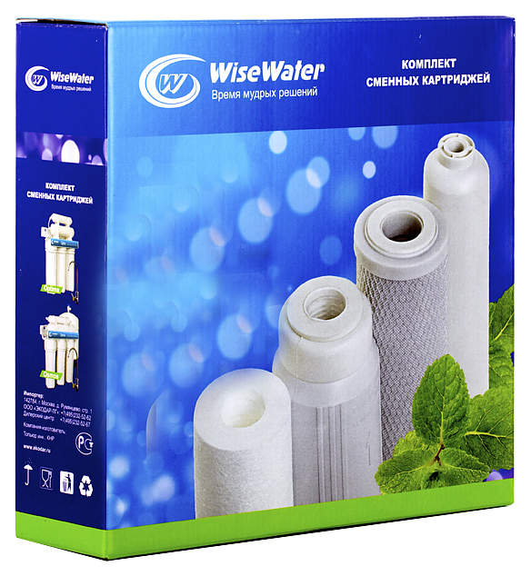 Комплект картриджей WiseWater Osmos Mineral 6 Aqualast