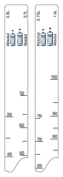 Барная линейка P.L. Proff Cuisine Absolut (0,5/0,7/0,75/1 л)